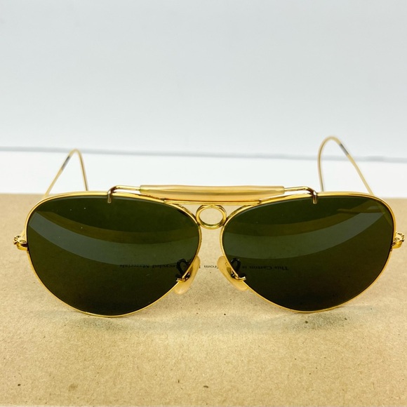 Vintage B&L USA Ray Ban Shooter mit Sportbügel - Picture 2 of 10
